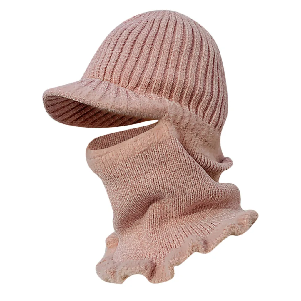 Новинка, женский шарф, femme hiver pompon fourrure, модный шарф, сплошной цвет, шаль, петля, шарфы с шапкой# G4