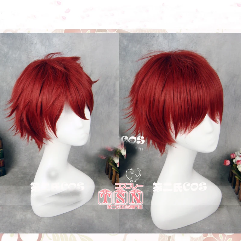 Gaara Cosplay Men Short Red Wig Cosplay Anime Cosplay Wig Heat Resistant Synthetic Wigs + Free Wig Cap goddess costume Cosplay Costumes