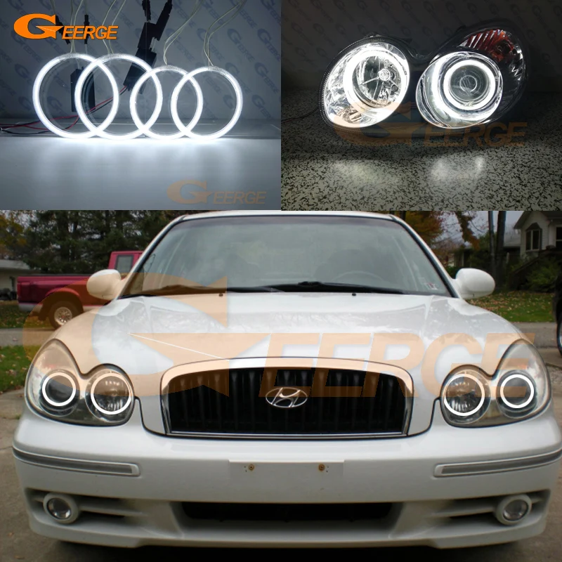Комплект колец с ангельскими глазами для Hyundai Sonata EF-B 2002 2003 2004 2005 | Автомобили и