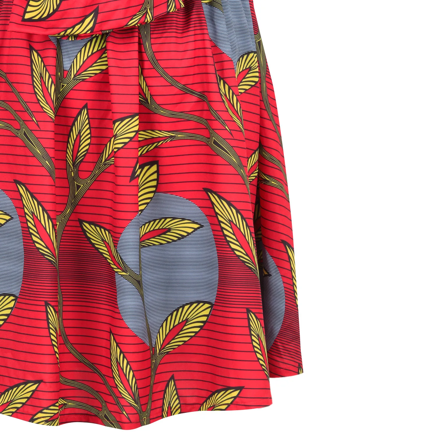 Robe africaine imprimé wax pour femme 48