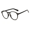 Black Frame Round Myopia Glasses Finished Women Men Blue Light Blocking Short-sight Eyewear Diopter 0 -1.0 -1.5 -2.0 To -6.0 3