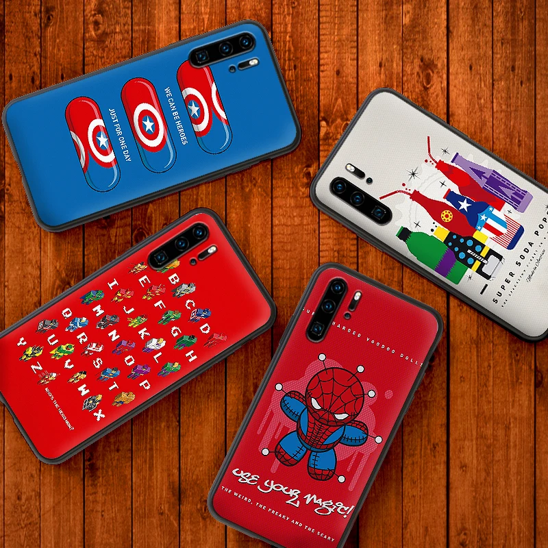 Для huawei honor 7A 9X Pro 7C 5.99IN 7X 8X 8C NOTE 10 VIEW 20 8 9 lite мягкая задняя крышка из ТПУ Pop marvel superhero
