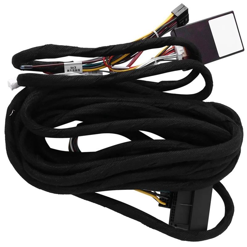 Car 16Pin 6-Meter Extended Wiring Harness Cable with Canbus for BMW E39(01-04)/E53(01-05) Install Android Stereo Player,car wiring harness