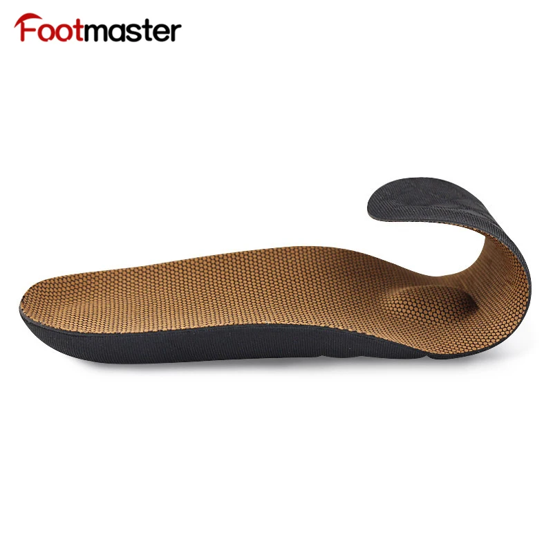 FootMaster спортивные стельки с поддержкой арки амортизация подошвенный фасциит