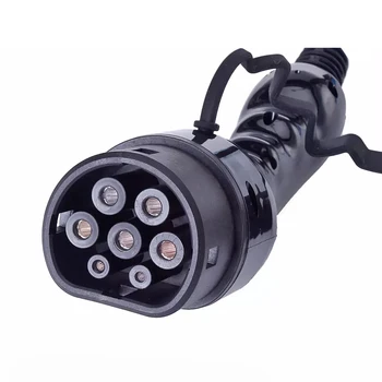 

EV Plug Type 2 Adapter EVSE charger Female IEC 62196 Convertor 16A 32A one phase 3 phase