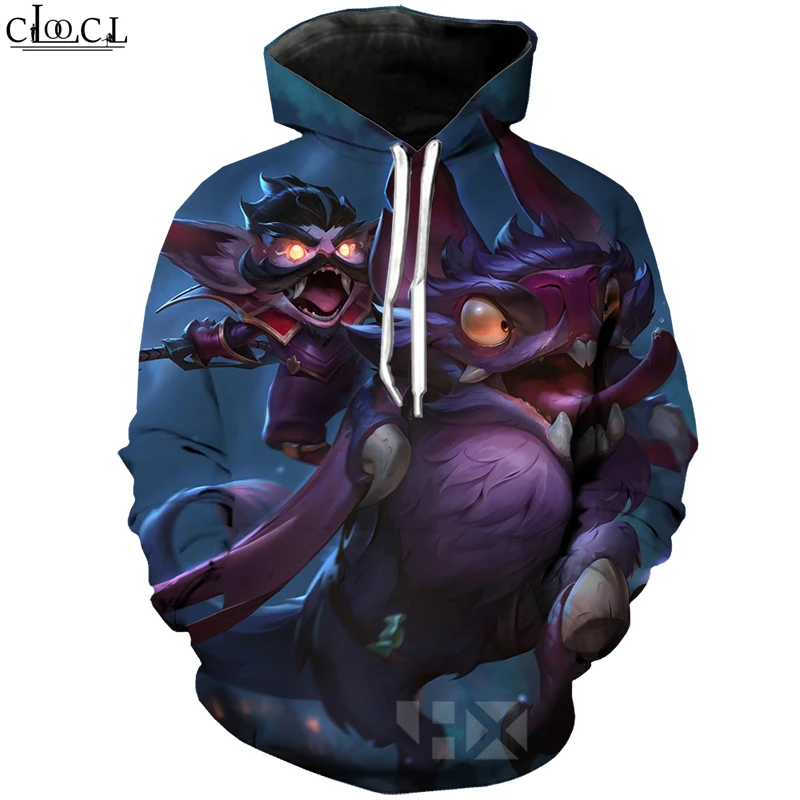 

League of Legends 3D Print Games Hoodie Unisex Casual Hero Skin Hoodies Harajuku Style Streetwear Tops T343