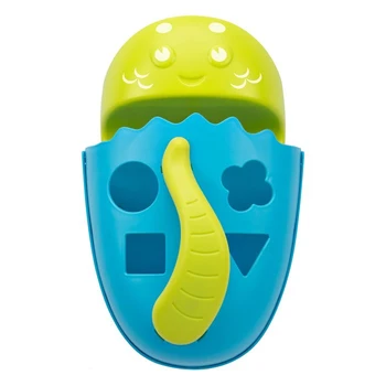 

Organizer-sorter DINO with shelf for toys and bath accessories, blue 4881390