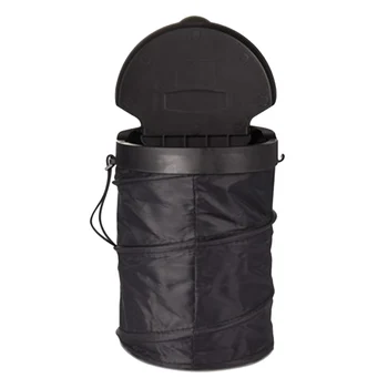 

Car Foldable Garbage Cans ,Oxford Car Trash Bin Storage Bucket Can Container Garbage Bag With cover holder Auto Accesorios