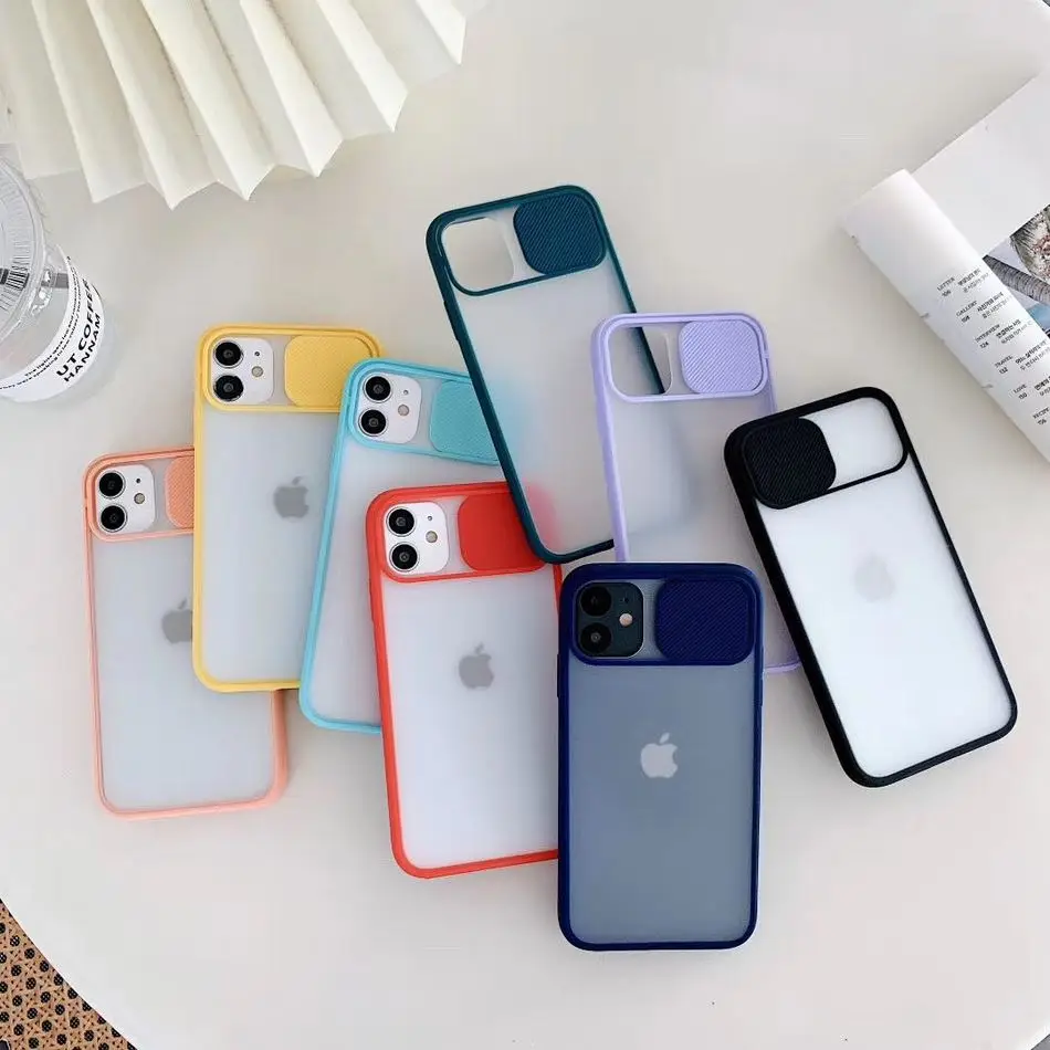 Slide Camera Lens Protection Case For iPhone 11 Pro XS Max Case SE 2020 Shockproof Matte Cover For iPhone XR 6S 7 8 Plus X SE 2 Slide Camera Lens Protection Case For iPhone 11 Pro XS Max Case SE 2020 Shockproof Matte Cover For iPhone XR 6S 7 8 Plus X SE 2