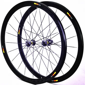 

Cosmic 700C 40mm Aluminum Alloy Road Bike Bicycle V Brake Wheels 20Hole Rims Wheelset Wheel Set