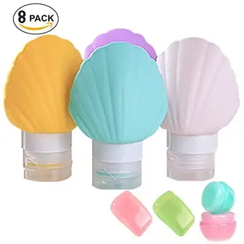 

Travel Bottles Set Shell Shaped Leak Proof Liquid Shampoo Conditioner Sets