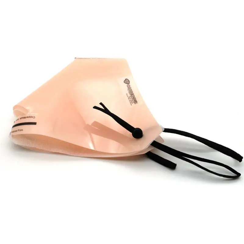 Copper Mask Antimicrobial 11PCS Filters Comfortable Respiration Reusable Unisex Adult Prevent Saliva Droplets Face Shields | Дом и сад