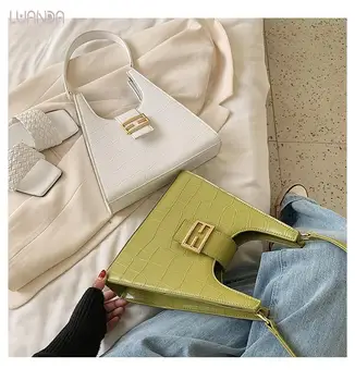 

New 2020 Personality Famous Fashion Shoulder Women Messenger Lady Handbag Bag Tote Famale Wild Handbags Bag Leather For Women