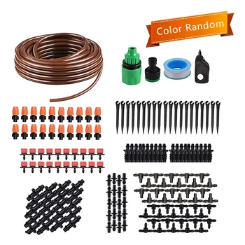 

10/15/30m DIY Drip Irrigation System Automatic Watering Garden Hose Micro Drip Watering Kits with Adjustable Drippers
