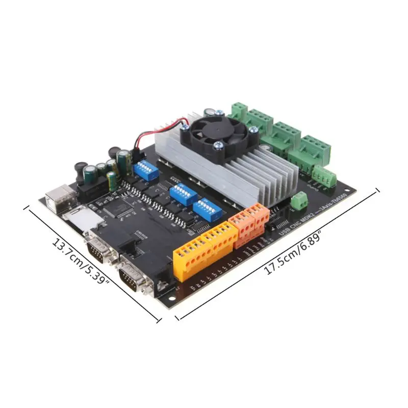 Motorista do Motor de Passo para a Máquina Cnc 3 Axis Tb6560 Placa Gravura 24 v 3.5a Usb Mdk2 3 24 v 3.5a usb mdk2 cnc 3