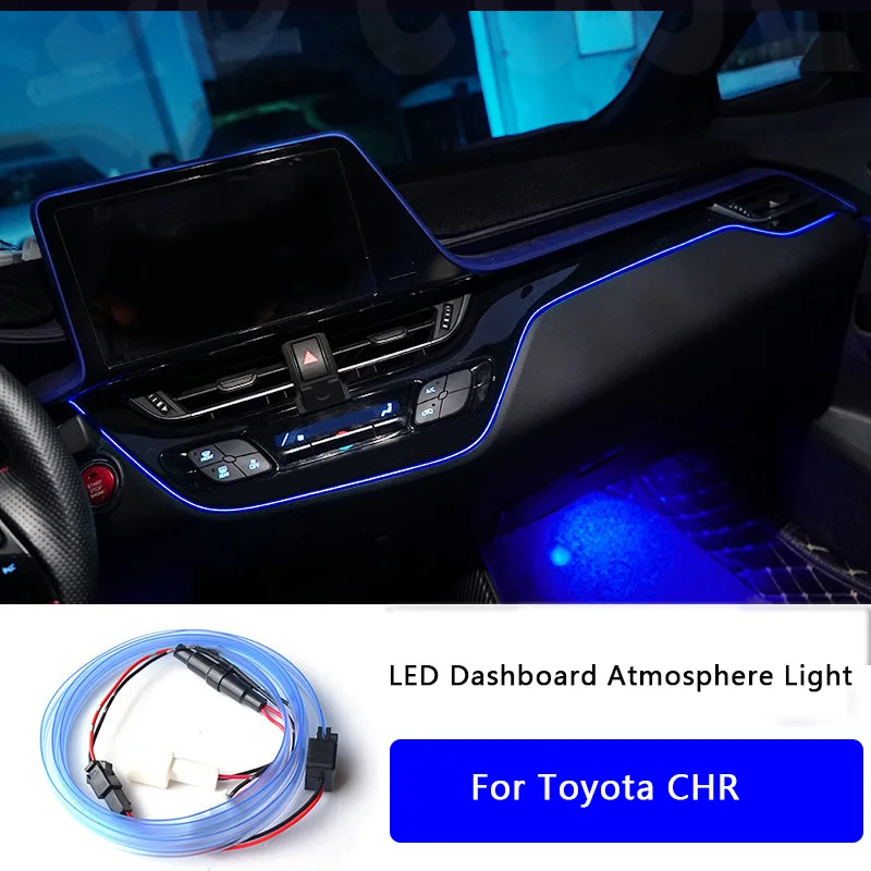 Светодиодная лента для приборной панели автомобиля атмосферный свет Toyota CHR 2017-2021