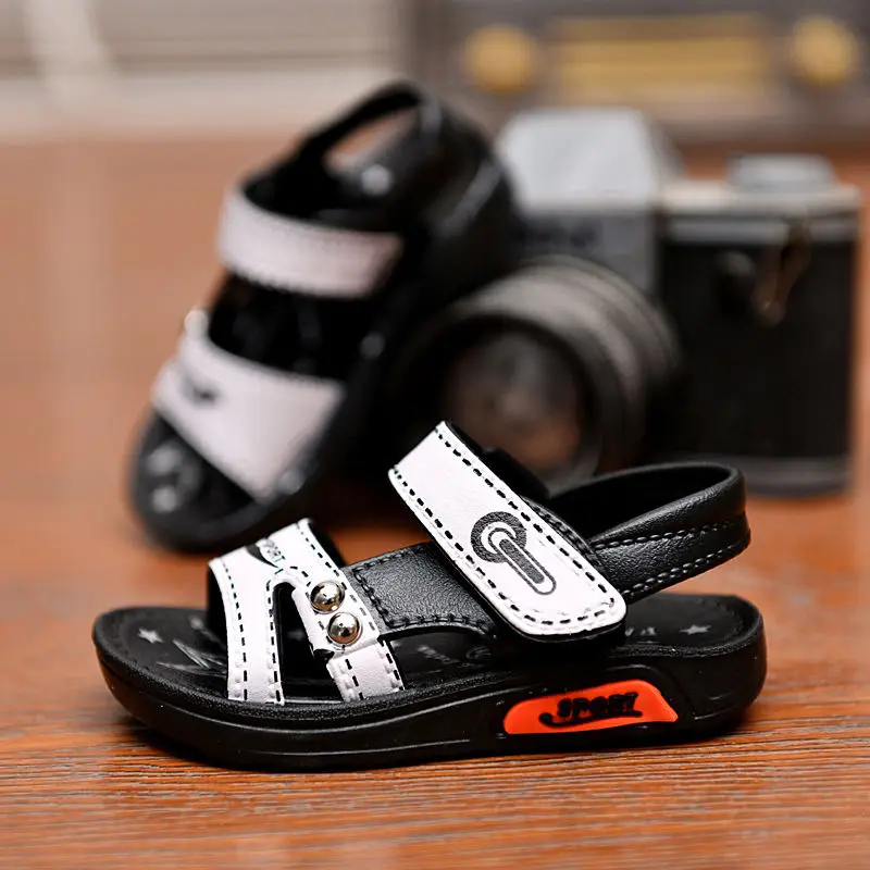 

OKOUFEN Boys Sandals Summer Sneakers Kid Shoes Infantil Boy Beach Sandals Casual Fashion Soft Flat Shoes For 1-7 Years Children