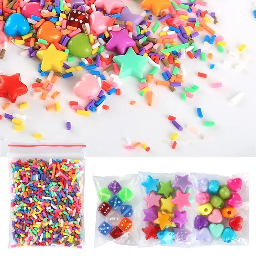 72 пачки для изготовления комплектов поставки для-Slime DIY ручной работы цвет пены мяч гранулы
