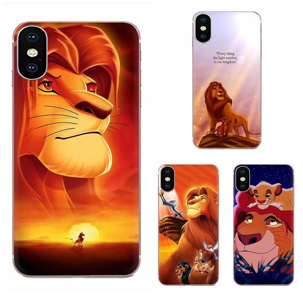 Король льва для Xiaomi Redmi 3 3S 4 4A 4X 5 6 6A 7 K20 Note 2 5A Plus Pro Мягкий Силиконовый ТПУ