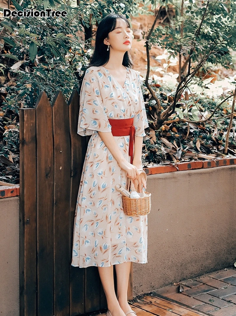 Кимоно японское кимоно mujer yukata японское кимоно платье кимоно feminino японский стиль кимоно для женщин