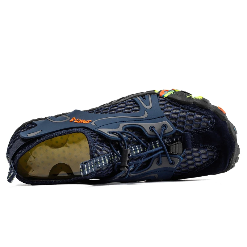 Aqua Shoes мужские водонепроницаемые кроссовки больших размеров Waterschoenen Outdoor Five Finger
