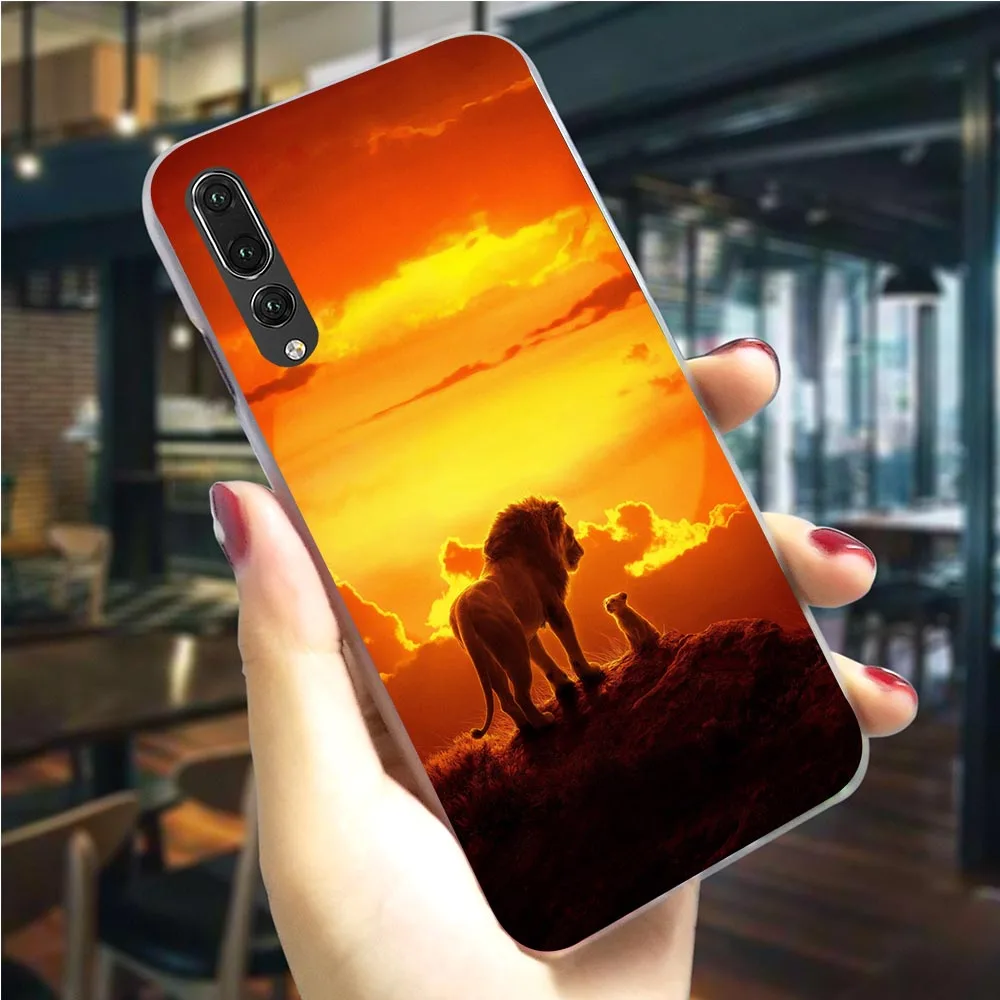 Чехол для телефона Huawei Mate 20 Pro с изображением короля льва P9 Lite Mini/2017 P10 30 P Smart Z 10