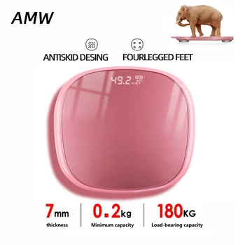 

Smart Electronic Digital Weight - All-inclusive LED Household Human Body Weight Scale for weight loss with temperature display
