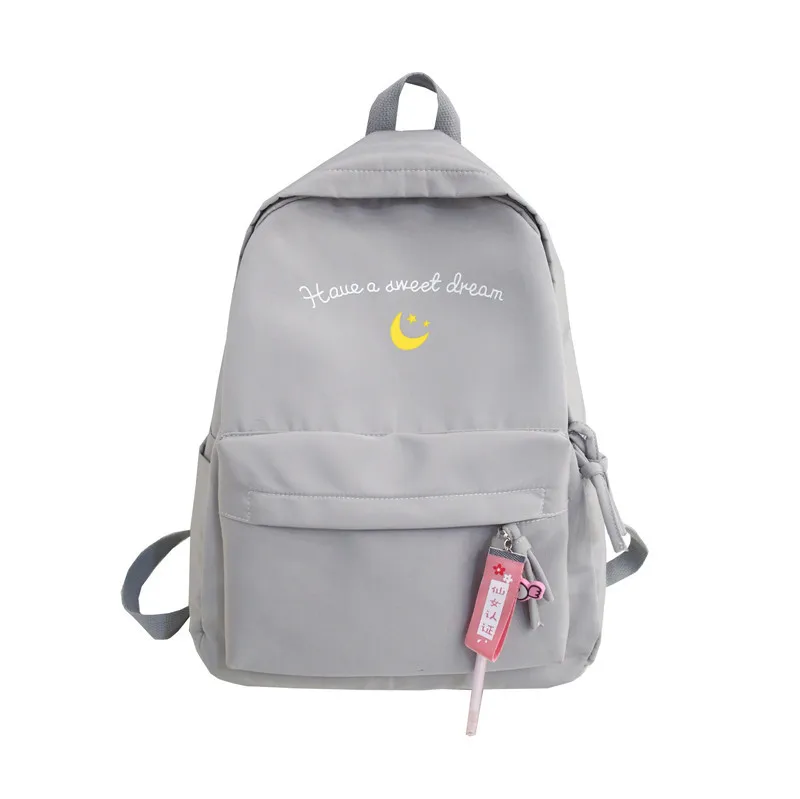 

2019 New Style Men And Women Students Oxford Cloth Backpack Backpack Paragraph Korean-style