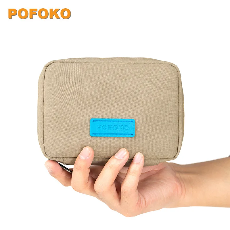 Pofoko Digital Storage Bag Travel Organizer Case for Accessories Charger Power Bank Cable USB Headphones Portable Bag PF02