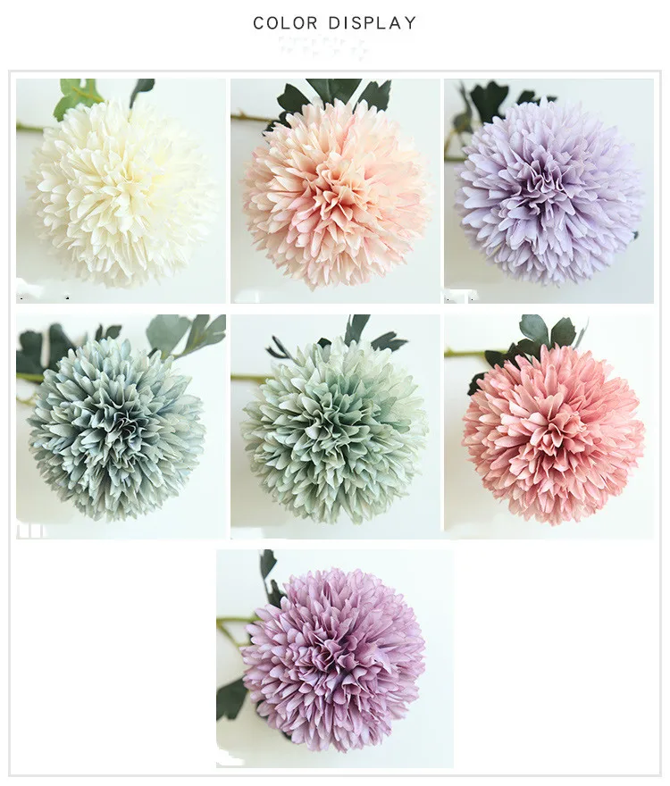 1 шт. искусственный шелк Одуванчик цветок шар украшение стола для дома спальни