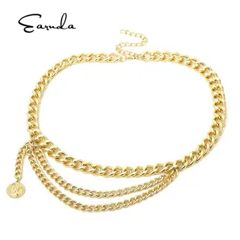 

Earnda Fashion Sexy Pendant Women Waist Chain Personality Vintage Tassel Wild Multilayer Waist Chain