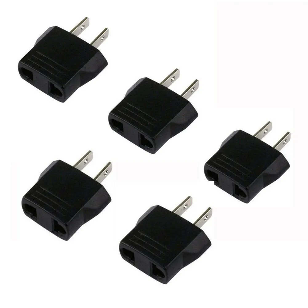 

5Pcs 110V to 220V Conversion Adapter Plugs Travel Adapter Converter _WK