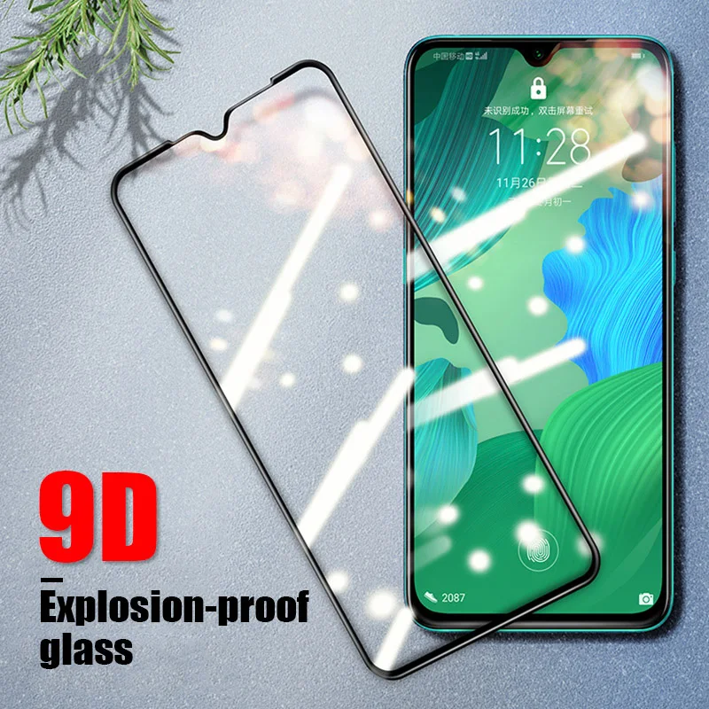 Cristal Protector para Huawei P40 lite E P20 Pro P10 Plus, Protector de pantalla de cobertura completa para Huawei P30 lite P20 P10 Lite HD