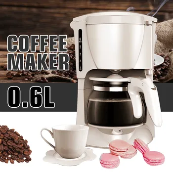 

220V 600W 650ml Coffee Maker Drip Type Semi-automatic Machine Cafe Americano Espresso Cafe Household Cappuccino Latte Maker