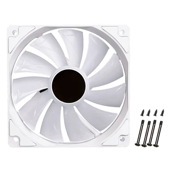 

Motherboard Sync PC Case Fan Rainbow Lights Chassis Gaming Quiet 5V 3pin ARGB Easy Install Radiator Durable 120mm PWM CPU Cooler