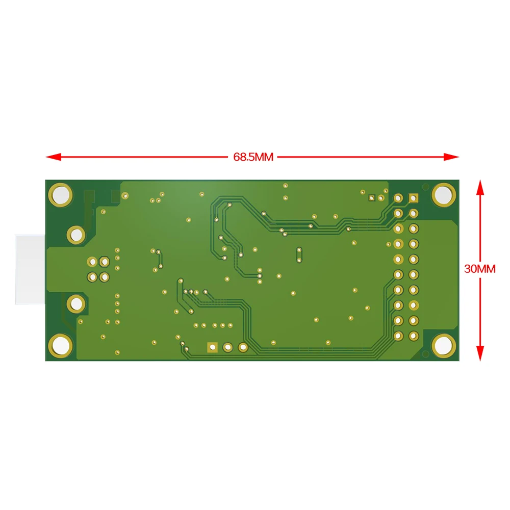 Lusya Italian Amanero Module DSD ES9038 Sound Card USB Decoder Headphone AMP Board T0555