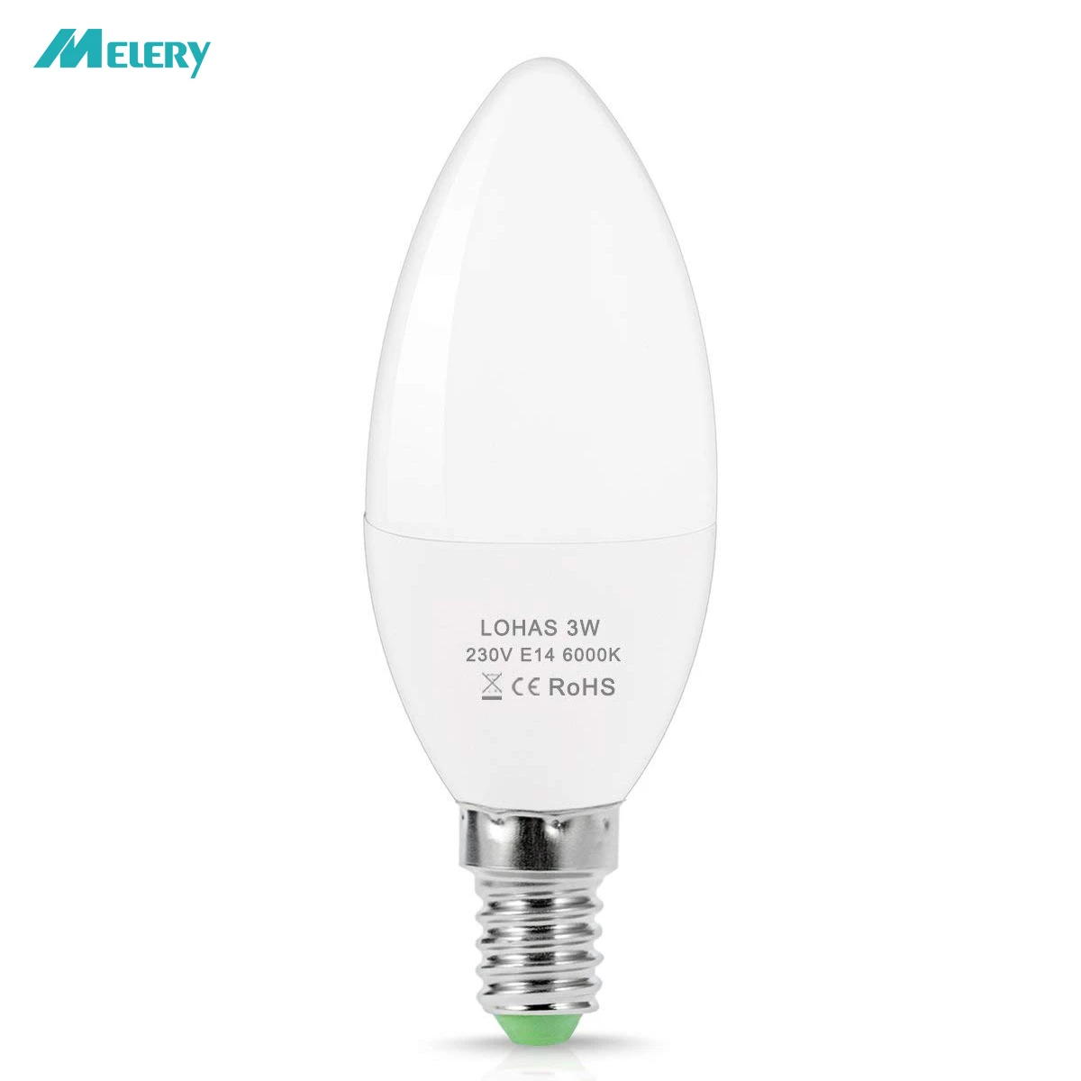 Bombillas de luz LED tipo vela E14, 3W, lámpara incandescente equivalente a 25W, 3000K, cálido, 6000K, día frío, blanco, pequeño tornillo Edison|Bombillas y tubos LED| - AliExpress