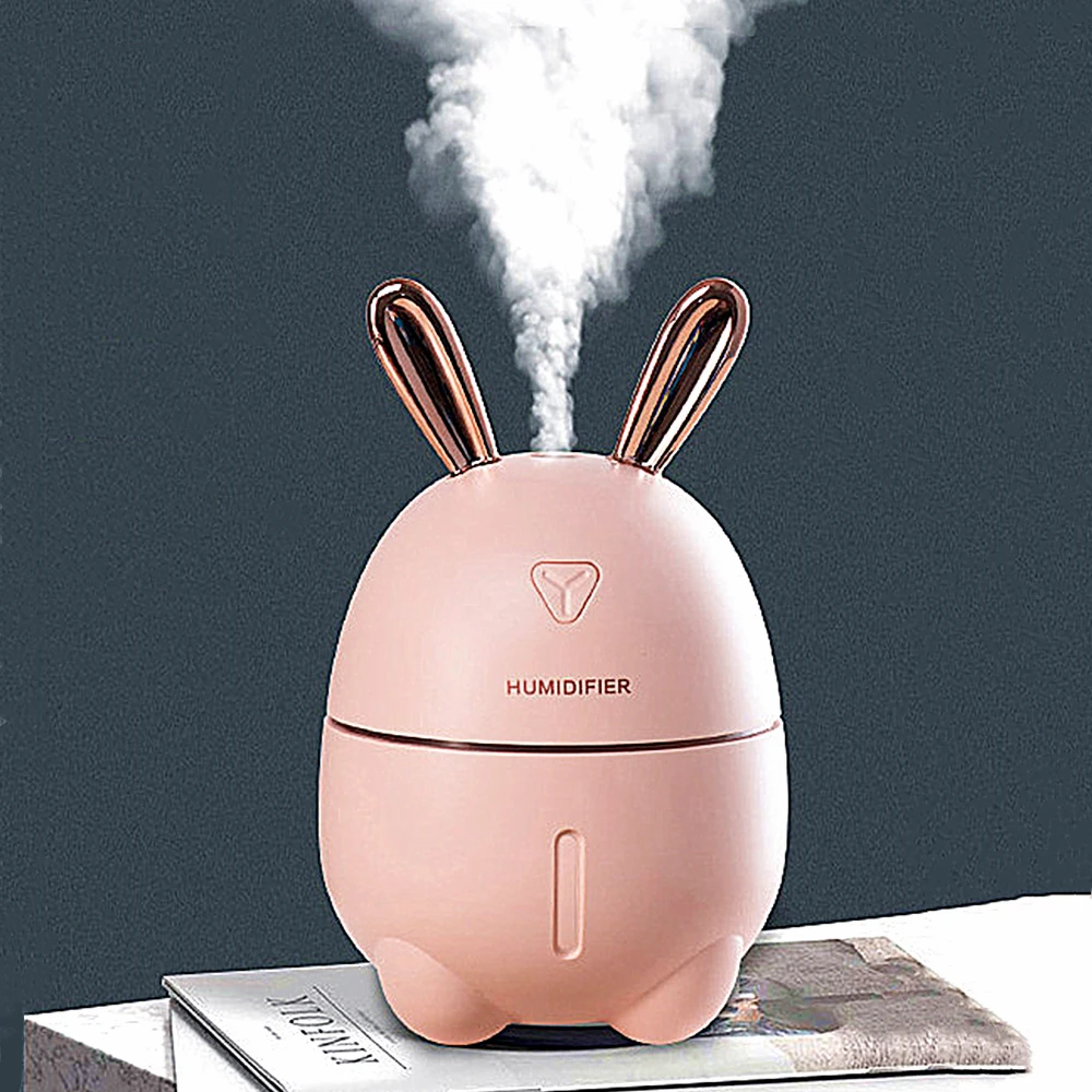 

Aromatherapy Diffuser Humidifier 300ml Mini USB Essential Oil Diffuser Cute Aroma Air Humidifier For Home Office Car Portable