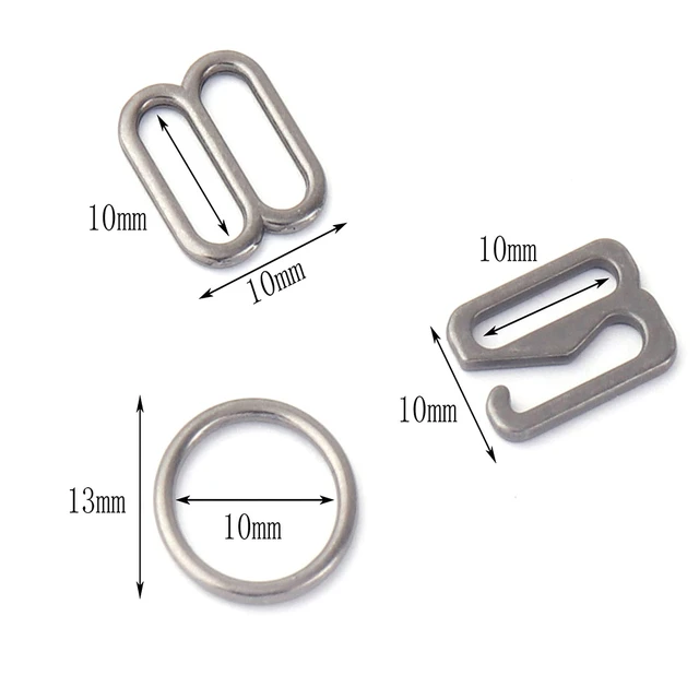 Metal Ring Hooks - Bra-Makers Supply