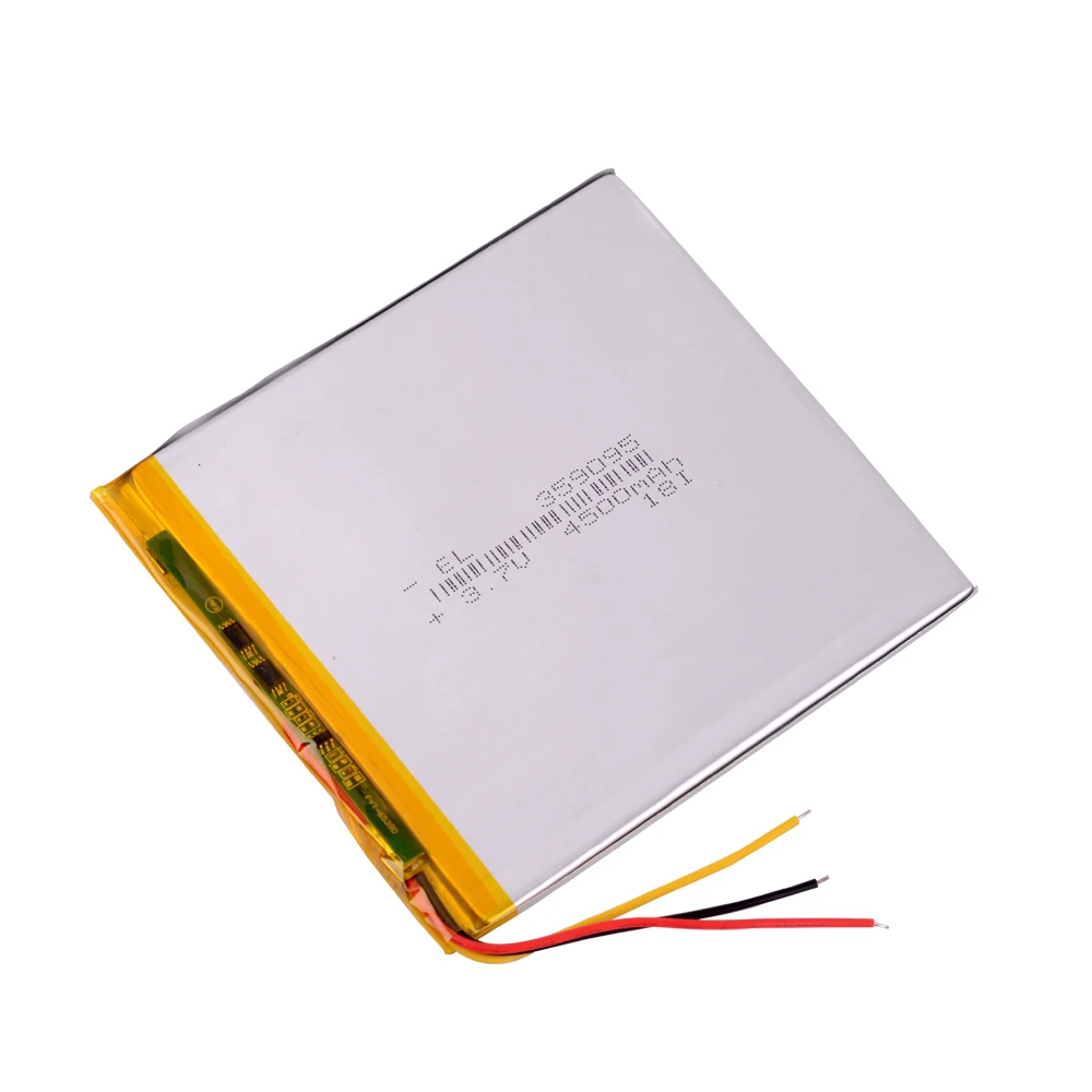 3 линии 3,7 V 4500mah планшетный аккумулятор gm литий-полимерный аккумулятор 359095 литий-ионный аккумулятор для MP3 MP4