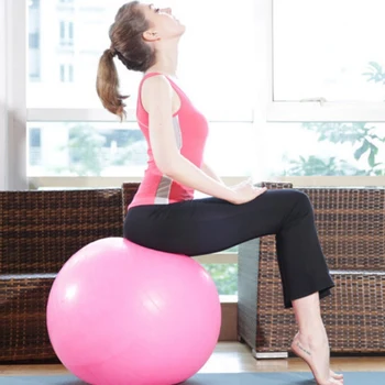 

Yoga Balls 45cm 55cm Anti-Pressure Explosion-Proof PVC Inflatable Balance Yoga Balls Fitness Gymnastic Accessory