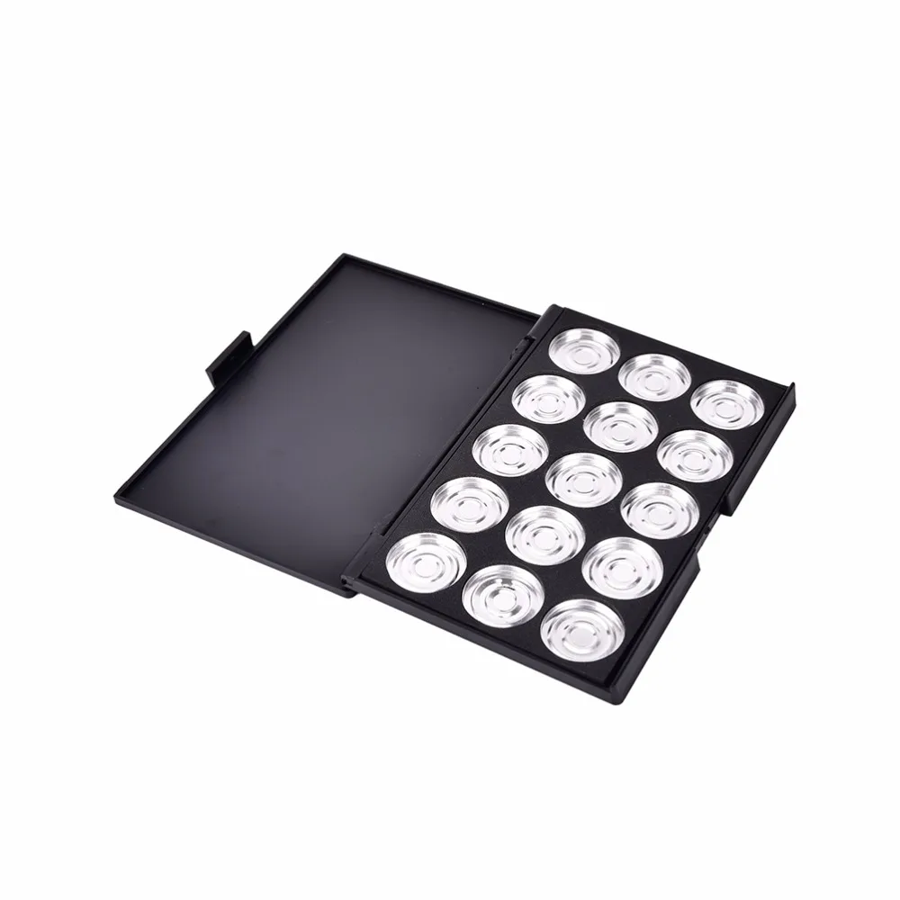 28pcs Iron Pan Empty Eyeshadow Palette Wear Resistant Stable Firm Magnetic  Makeup Palette Portable with Round - AliExpress