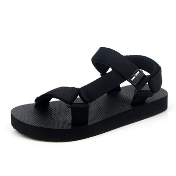 

2020 New Summer Women Sandals Beach Black Hook Loop Weightlight Platform Sandals Shoe Sandalias