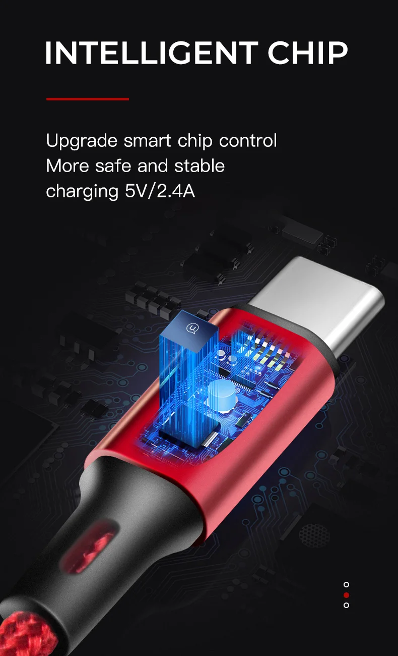 IONCT 3A usb type C быстрый заряд кабеля кабель для передачи данных для samsung huawei Xiaomi Redm usb type-C быстрое зарядное устройство для телефона