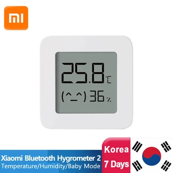 

Xiaomi Mijia Smart Thermometer 2 Bluetooth Temperature Humidity Sensor LCD Digital Hygrometer Moisture Meter work with Mijia APP
