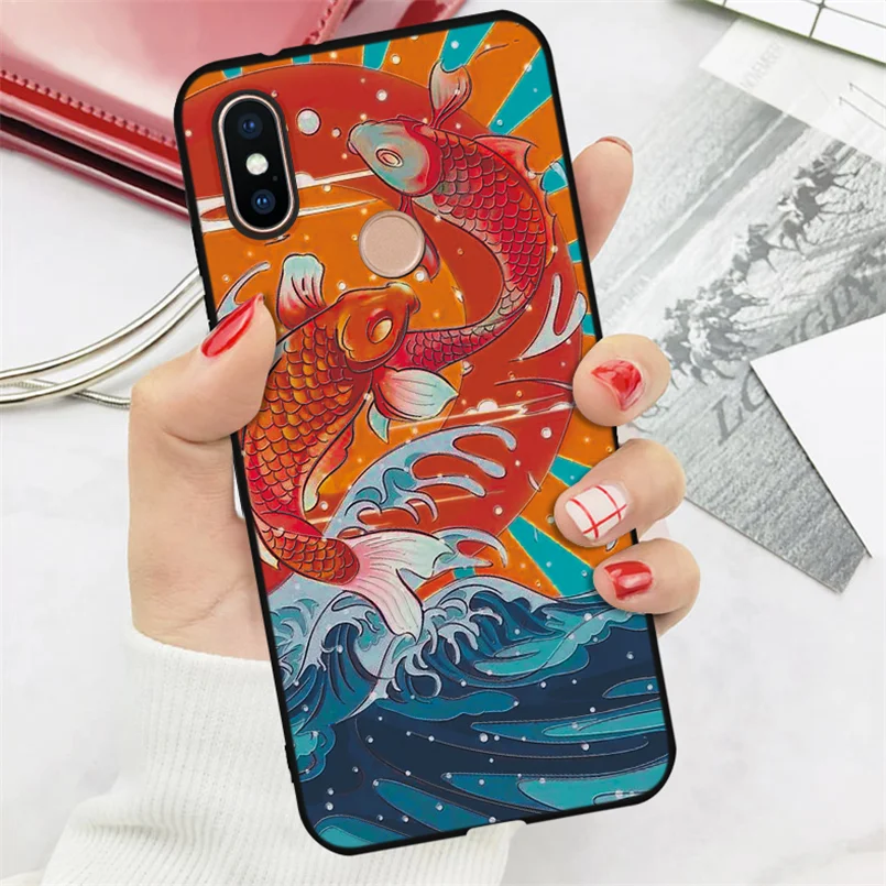 3D крышка тиснения для спортивной камеры Xiao mi Red mi 5 Plus 6A 7A S2 Note 3 4X5, 6, 7, 8, K20 Pro mi A1 A2 8 Lite 9 SE 9T F1 CC9 CC9e в виде геометрических фигур чехол из термопластичного полиуретана