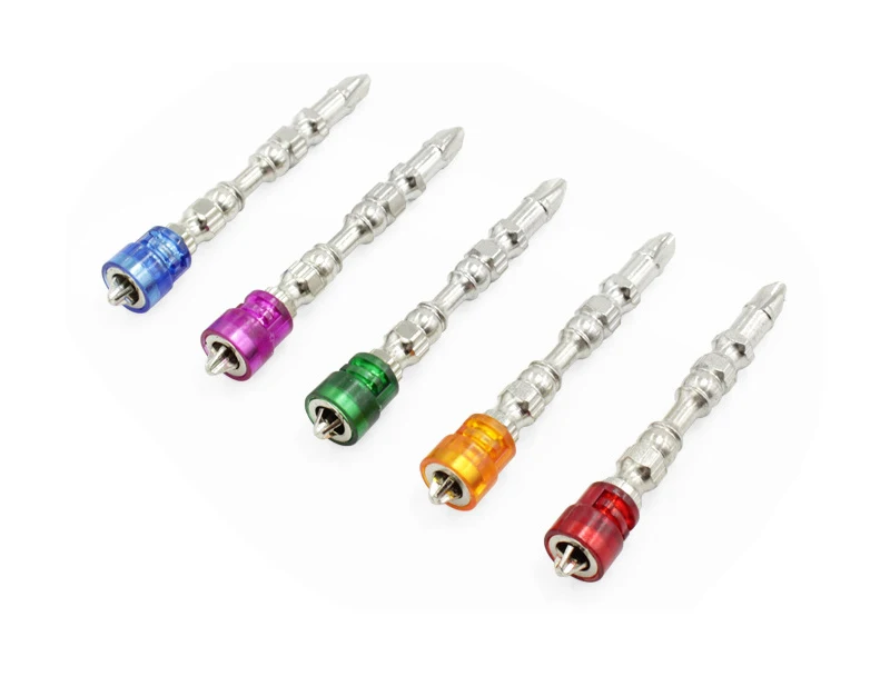 

Strong Magnetic Screwdriver Bit Power Driver bit Ph2x65mm 5pcs Double Head S2