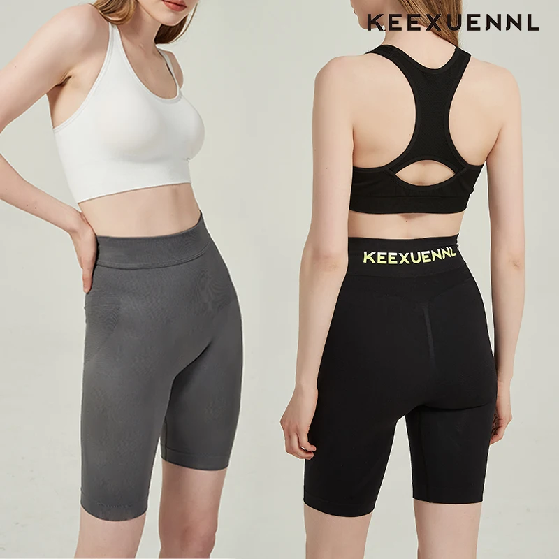 Keexuennl велосипедные брюки на бедрах с молнией высокой талией леггинсы 5% для Йога