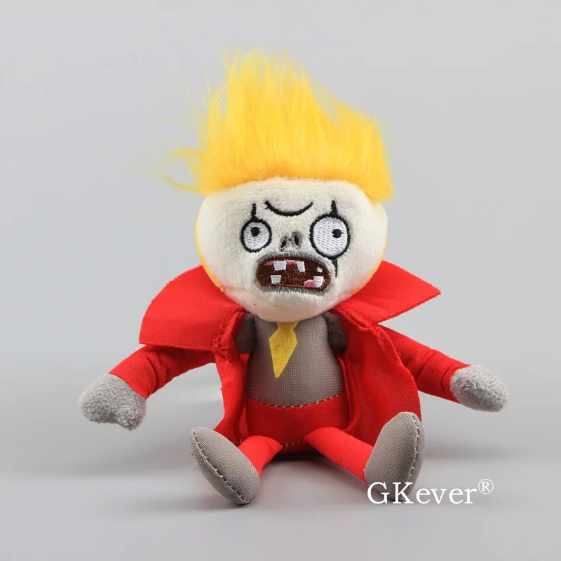 Плюшевый брелок PVZ 10 стилей Волшебник зомби утка Conehead Хала Swashbuckler 18 22 см мягкий