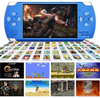 

Handheld Game Console 4.3 inch screen mp4 player MP5 game player real 8GB support for 8Bit 16bit 32bit games,camera,video,e-book
